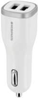 Mobiparts Car Charger | Dual USB-A Autolader 24W / 4.8A | Wit