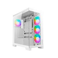 Case Azza Cove | Midi Tower | RGB | Tempered Glass | Wit