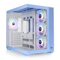 Thermaltake View 380 TG ARGB | Mid Tower Case | Hydrangea Blue (CA-1Z2-00MFWN-00)