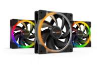 be quiet! Light Wings | 120mm PWM Behuizingsventilator | Zwart | 3 Stuks